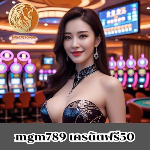 mgm789 เครดิตฟรี50