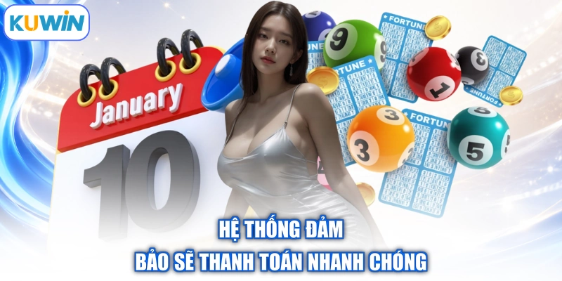 Hệ thống đảm bảo sẽ thanh toán nhanh chóng